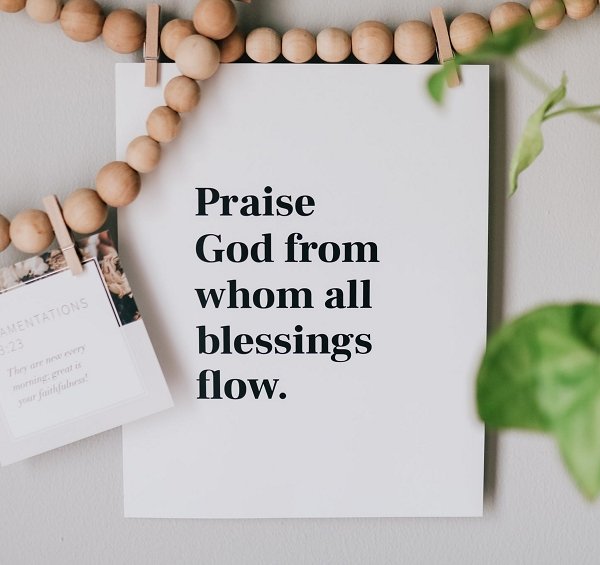 Doxology Christian Art Print