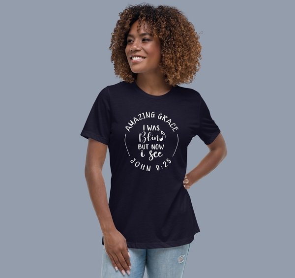 John 9:25 Made in USA Christian T-Shirt