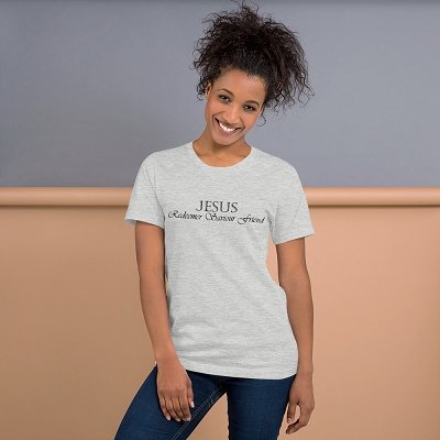 Jesus Redeemer Made in USA Christian T-Shirt 